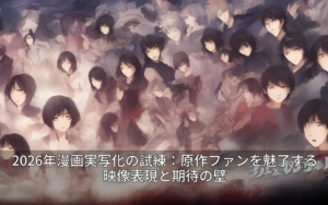 2026年漫画実写化の試練：原作ファンを魅了する映像表現と期待の壁