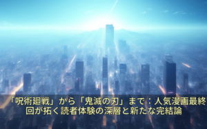 「呪術廻戦」から「鬼滅の刃」まで：人気漫画最終回が拓く読者体験の深層と新たな完結論