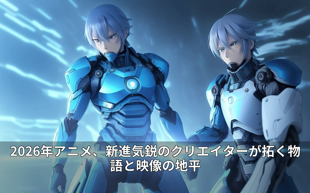 2026年アニメ、新進気鋭のクリエイターが拓く物語と映像の地平