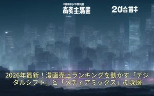 2026年最新！漫画売上ランキングを動かす「デジタルシフト」と「メディアミックス」の深層