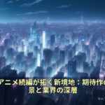 2026年アニメ続編が拓く新境地：期待作の制作背景と業界の深層