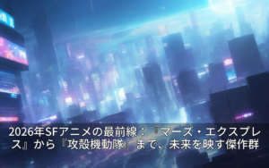 2026年SFアニメの最前線：『マーズ・エクスプレス』から『攻殻機動隊』まで、未来を映す傑作群